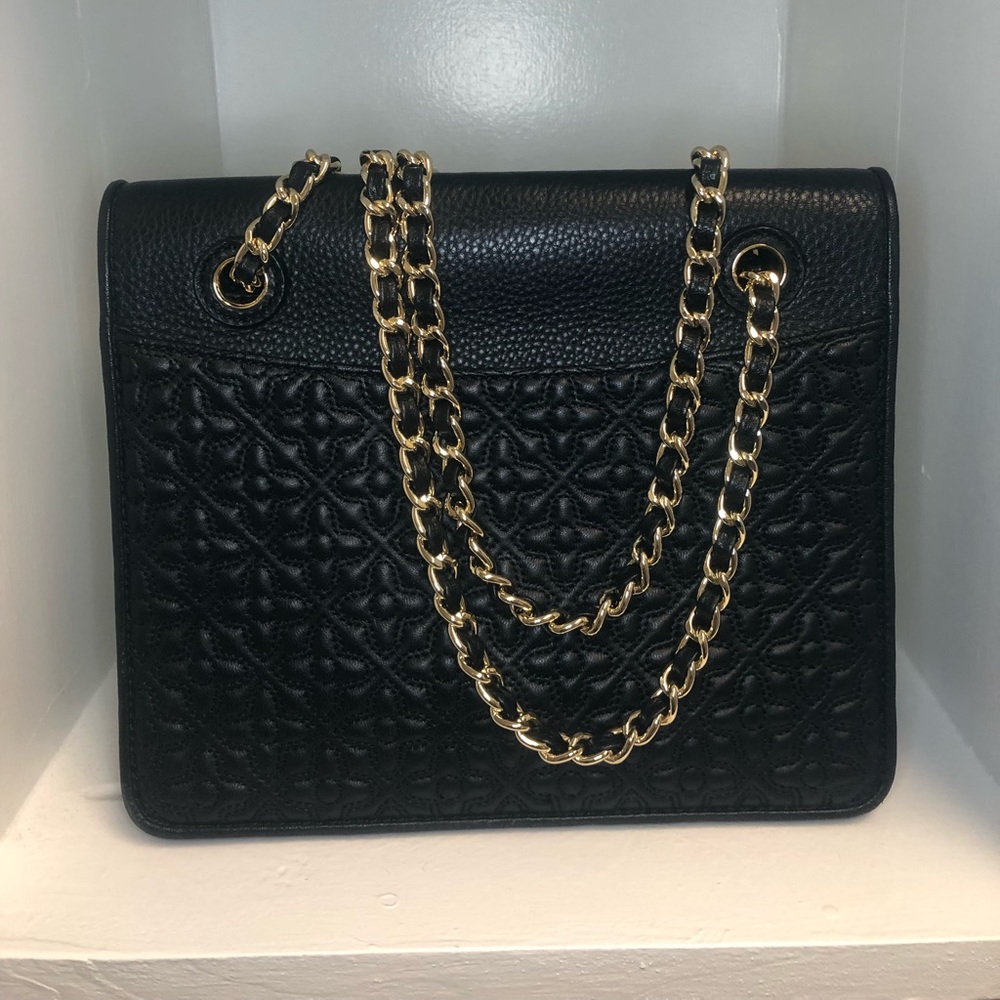 Tory Burch Black Leather Crossbody